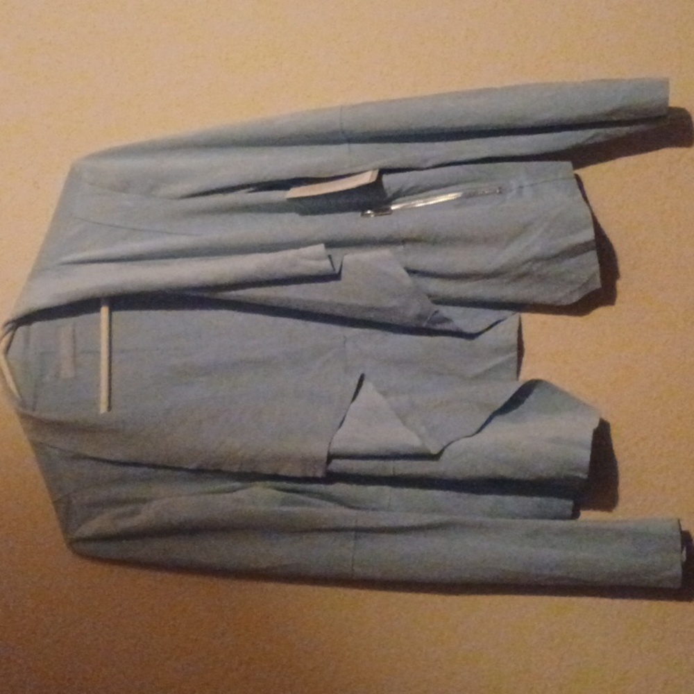 Bagatelle Blue Blazer Tailored Fit Suit Jacket - Picture 3 of 8